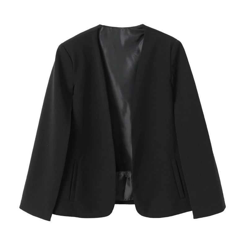 Cape Like Suit Jacket 00288