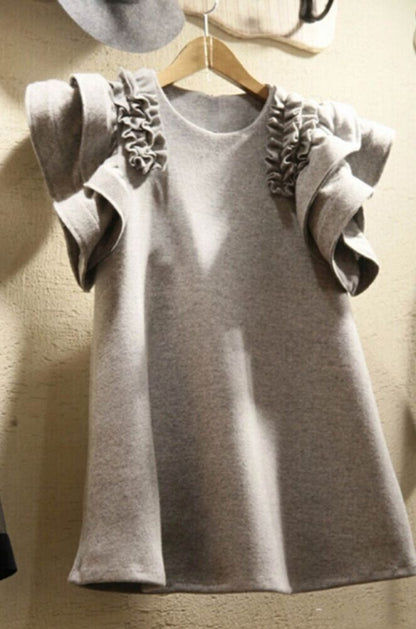 Flutter Sleeve Top 00233