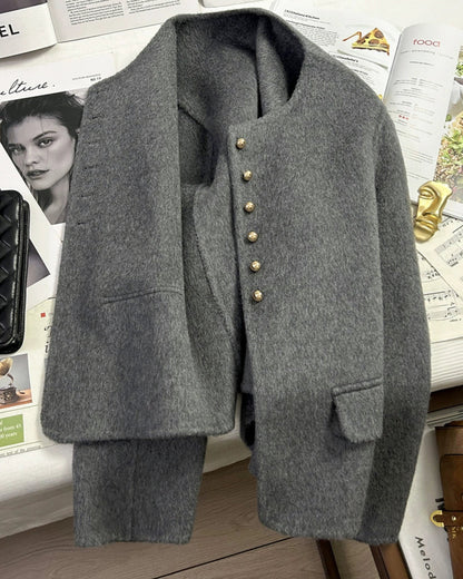 Charcoal Elegance Jacket 00365