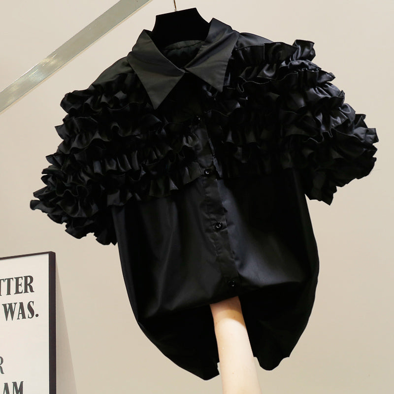 Airy Flounce Blouse 00244