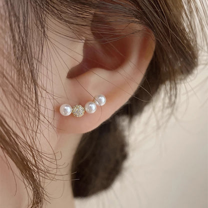 Pearl Orbit Earrings 00204