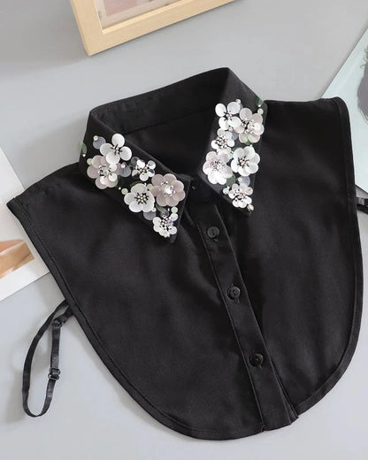 Floral Spangle Collar 00077