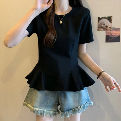 Modern Peplum T-shirt 00218