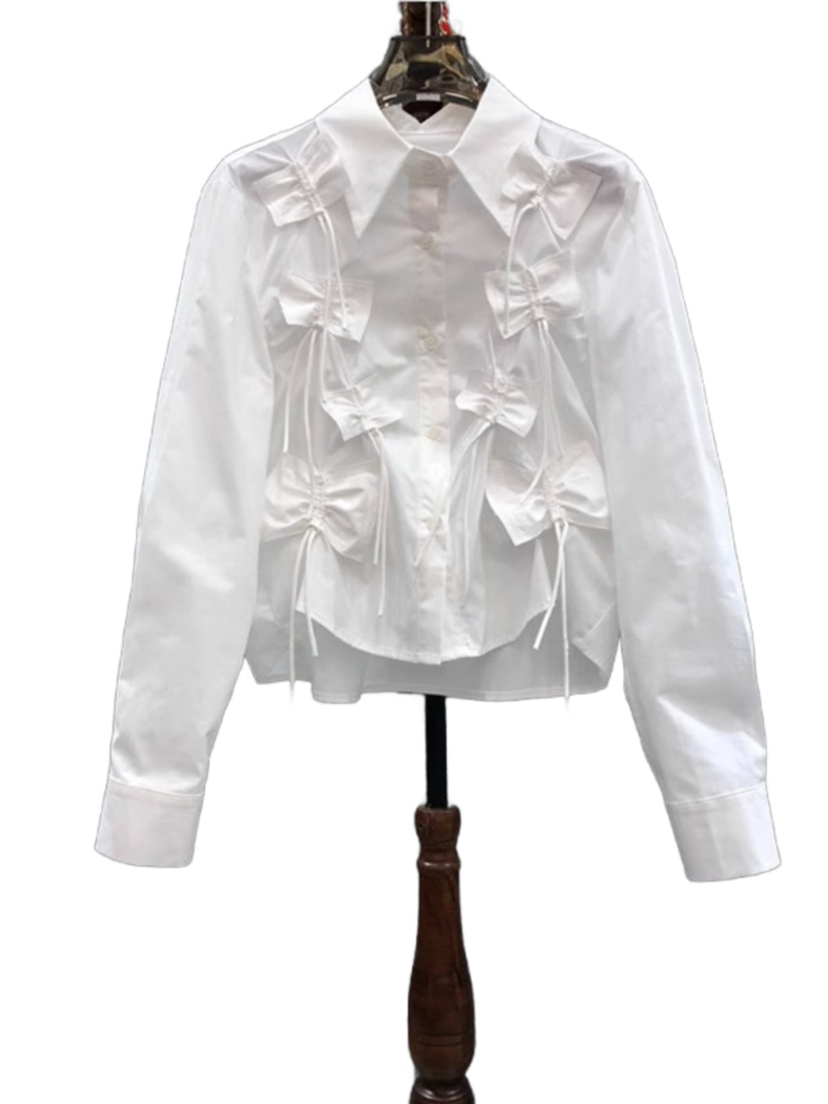 Ribbon Cascade Shirt 00142