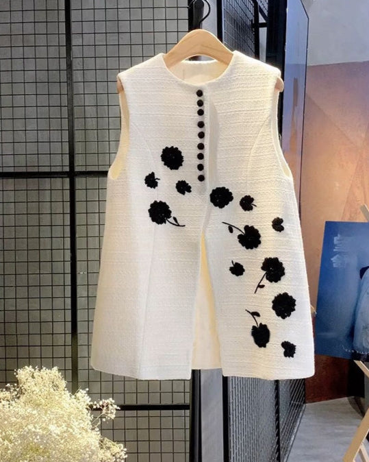 Floral A-Line Vest Top 00236