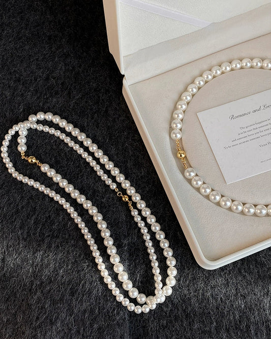 Timeless Pearl Necklace 00491