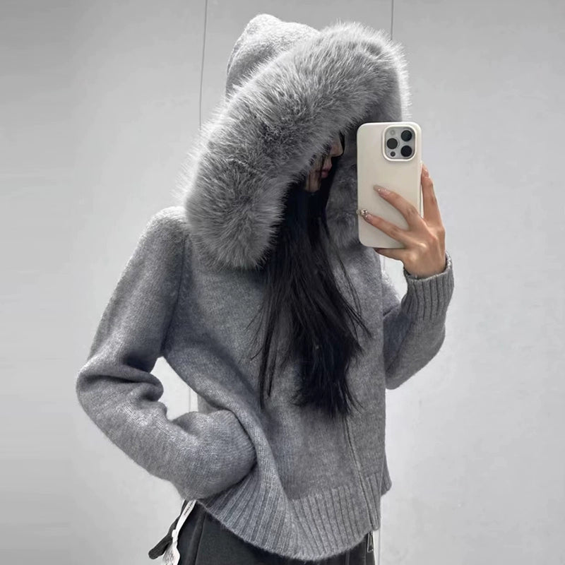 Hoodie Cardigan 00038