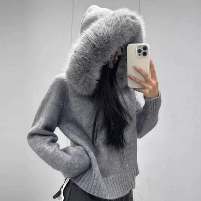 Hoodie Cardigan 00038