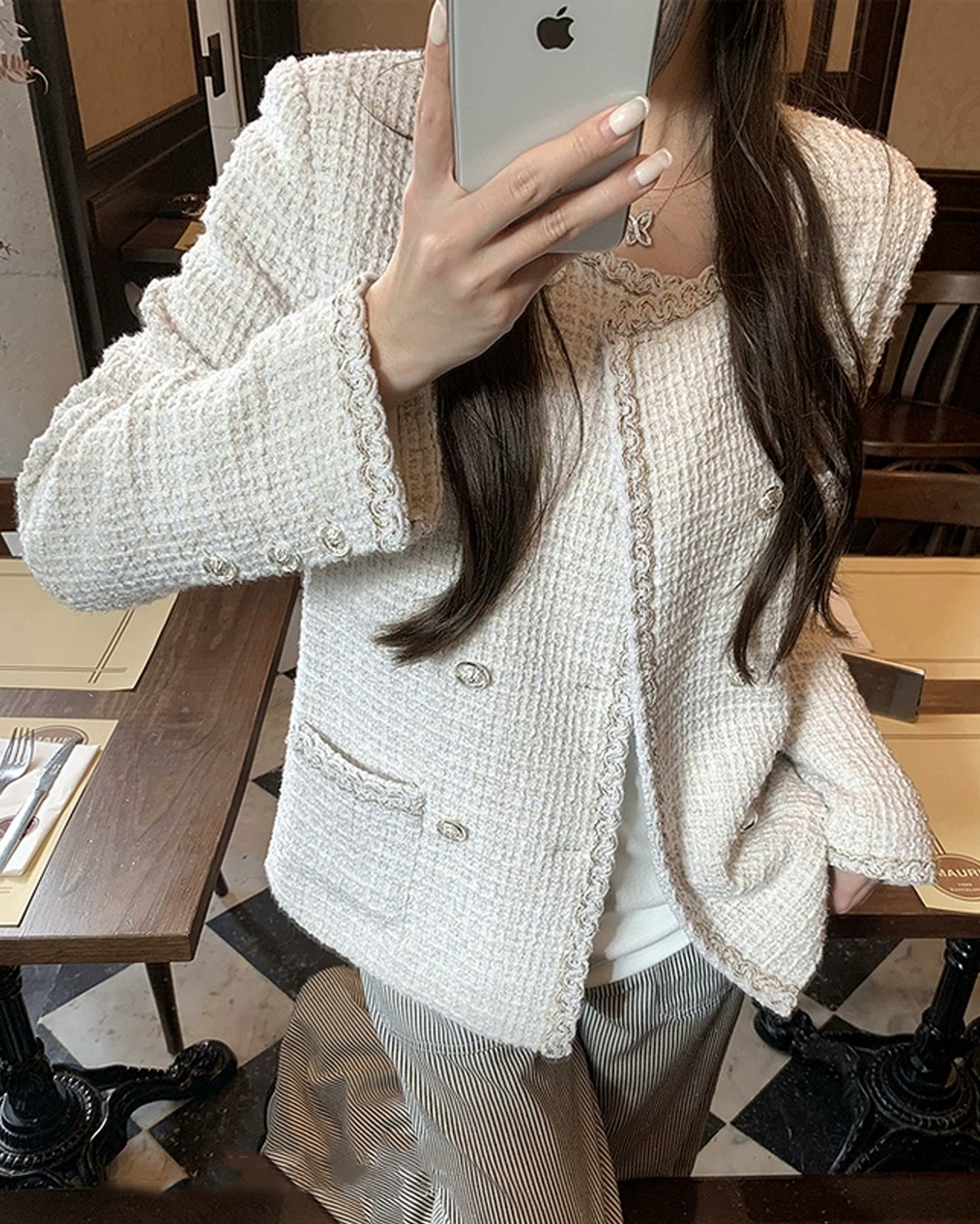 Ivory Grace Jacket 00315