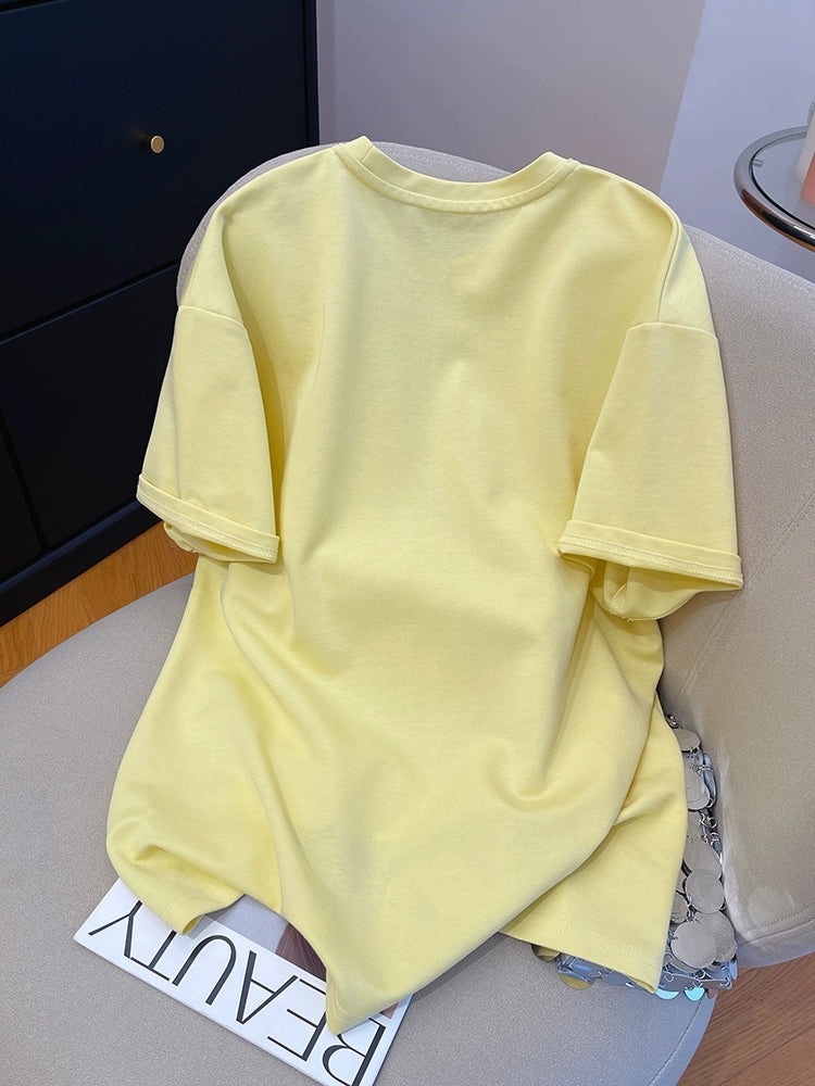 Sunlight Embroidery Tee 00256