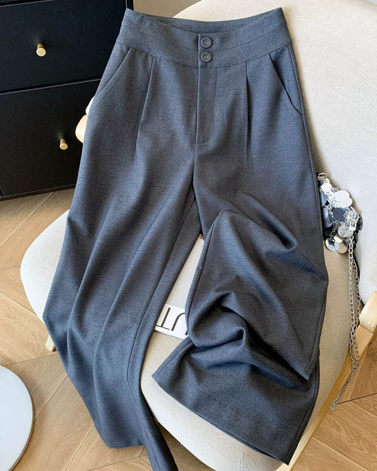 Tailored Wide Pants 00411