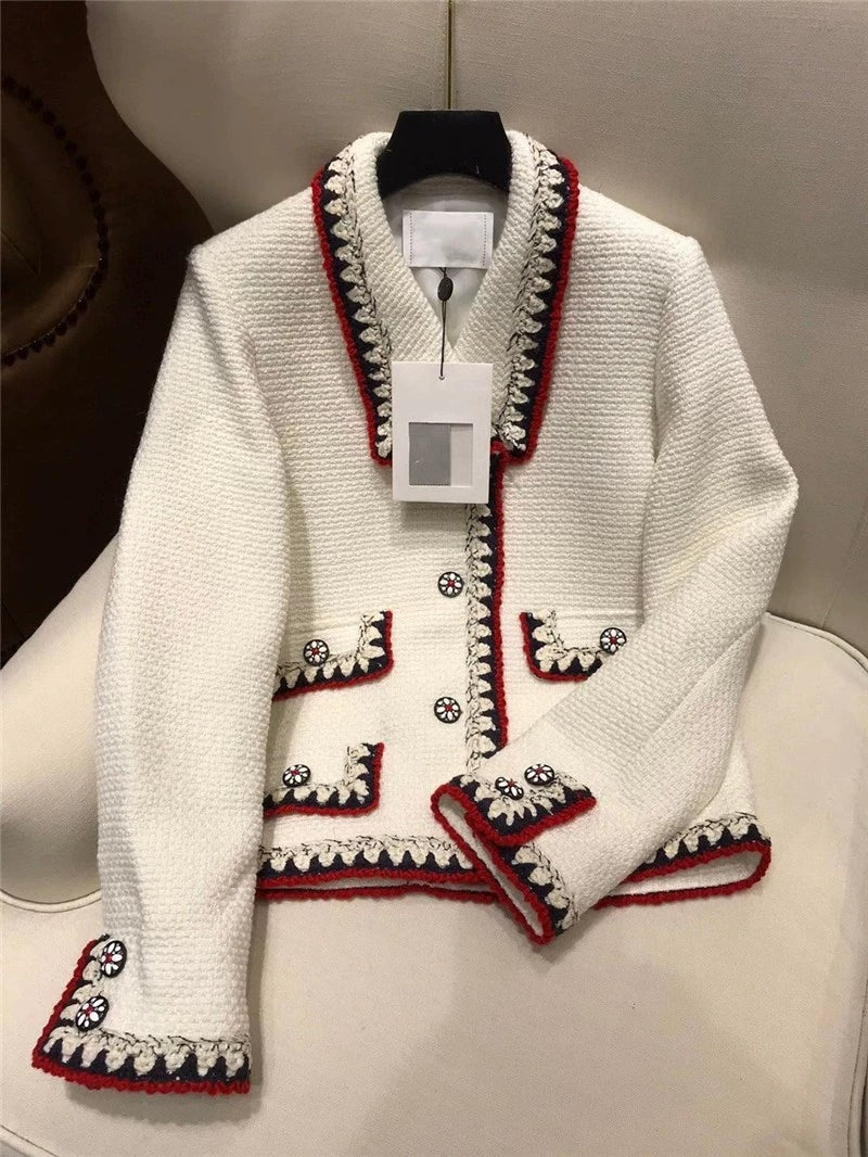Off White Tweed Jacket 00306