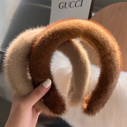 Fur Headband 00136