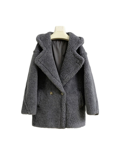 Cozy Teddy Shearling Coat 00518