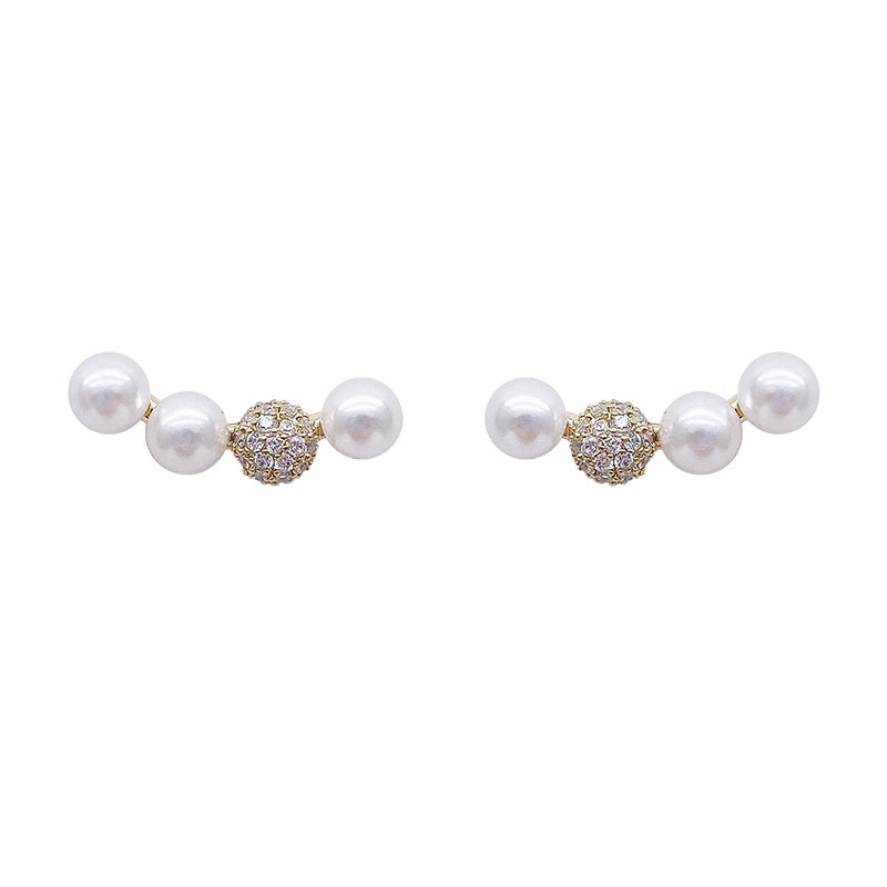 Pearl Orbit Earrings 00204