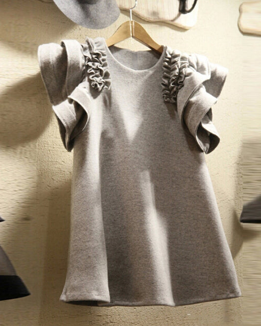 Flutter Sleeve Top 00233