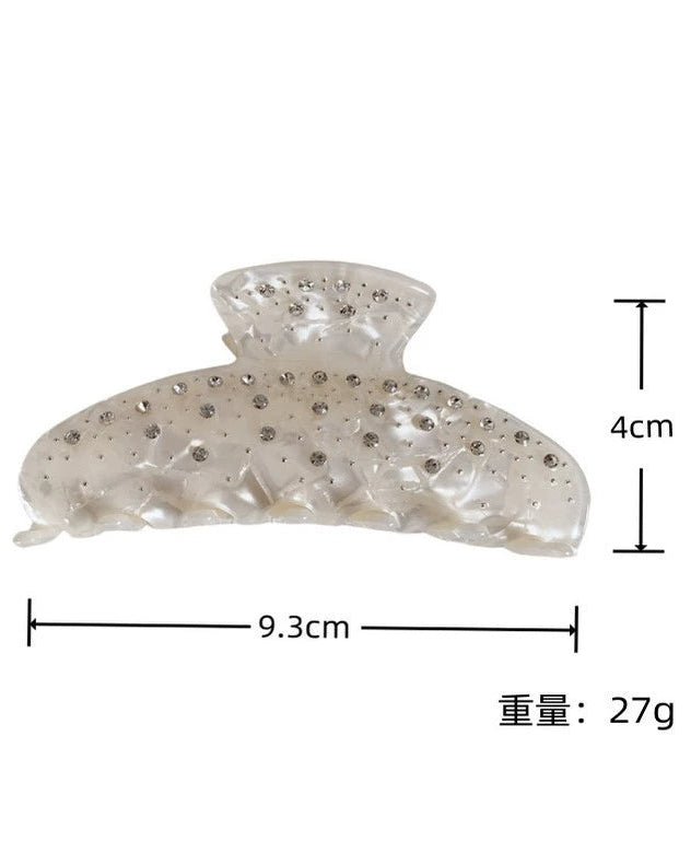 Crystal Shell Hair Clip 00434
