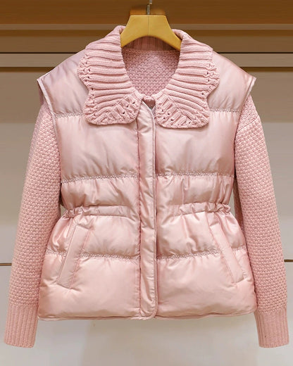 Waist-hugging Down Jacket Two-piece 00097