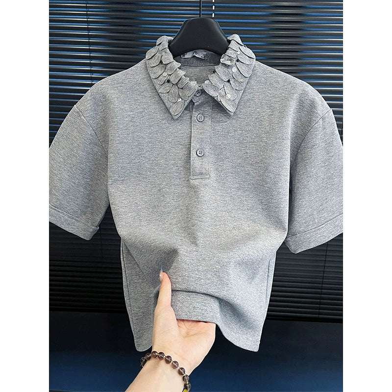 Gray Polo Shirt 00082