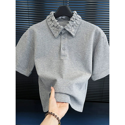 Gray Polo Shirt 00082