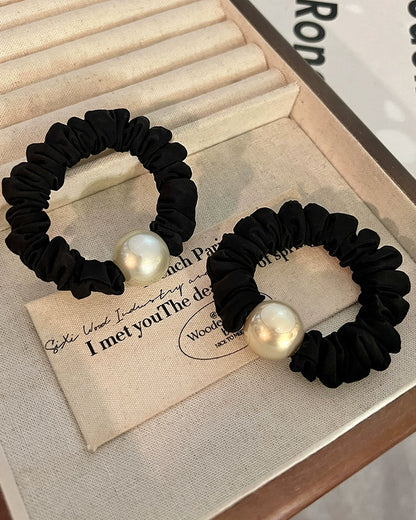Luxe Bold Pearl Hair Tie 00484
