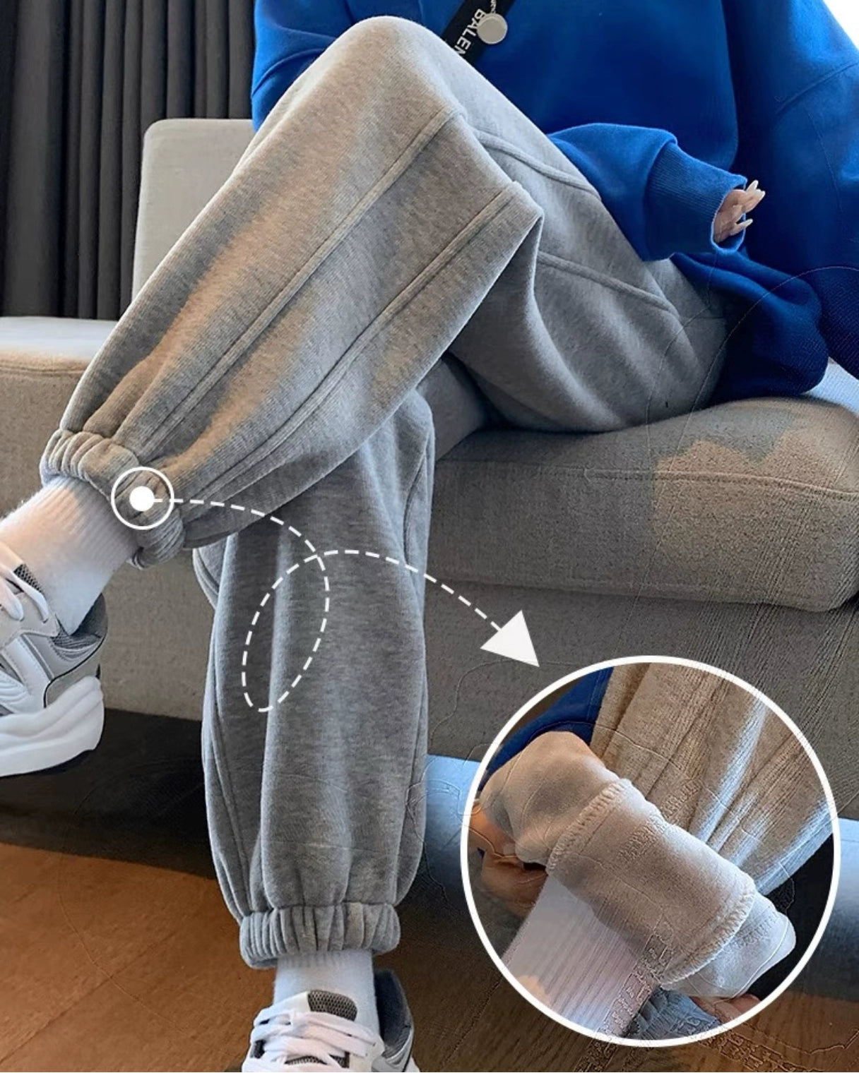 Cozy Tailored Sweat Joggers 00497