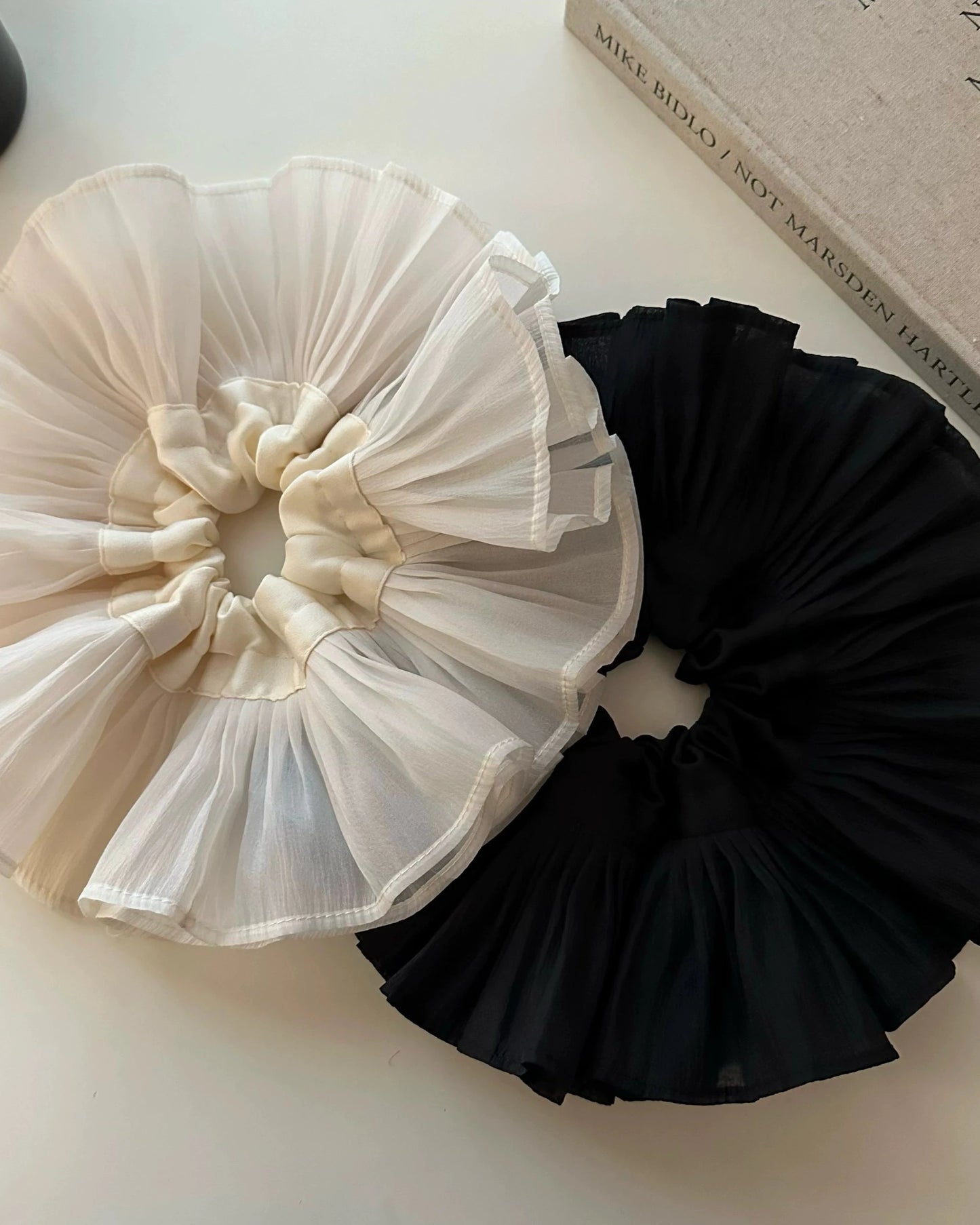 Pleated Double-layer Hair 00132