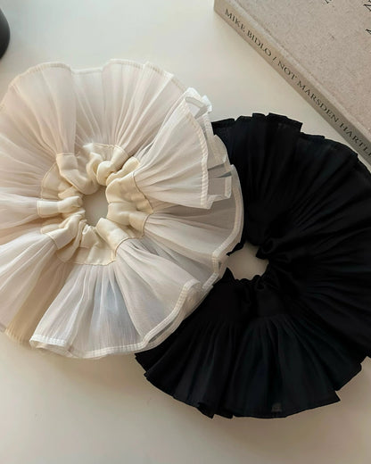 Pleated Double-layer Hair 00132