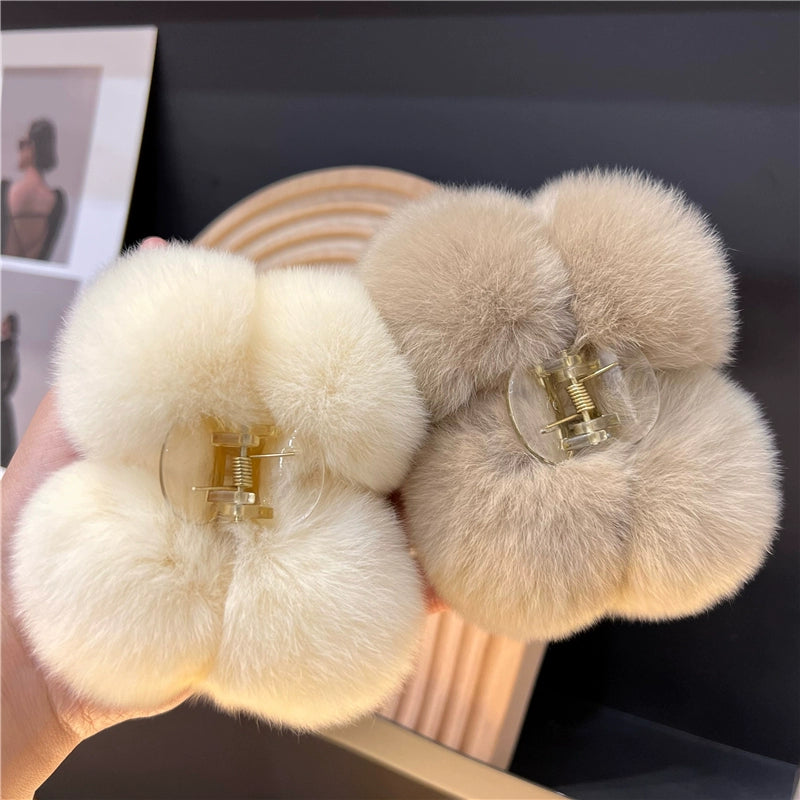 Fur Hair Clip 00126