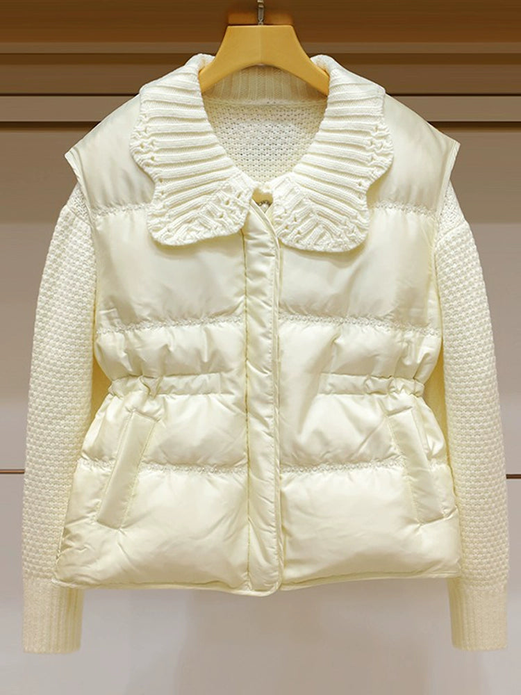 Waist-hugging Down Jacket Two-piece 00097
