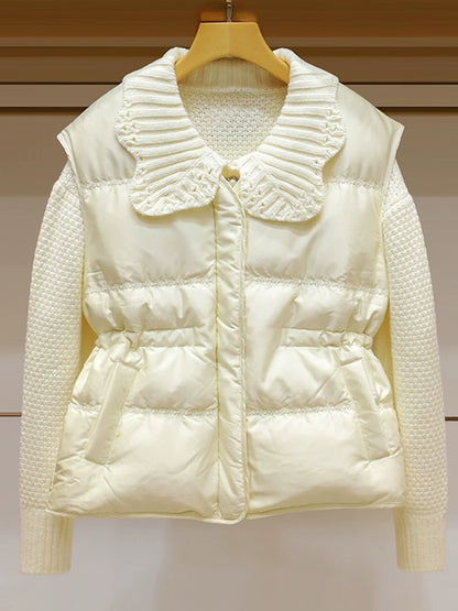 Waist-hugging Down Jacket Two-piece 00097