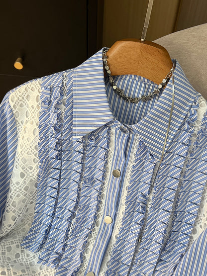 Lace Fusion Shirt 00243