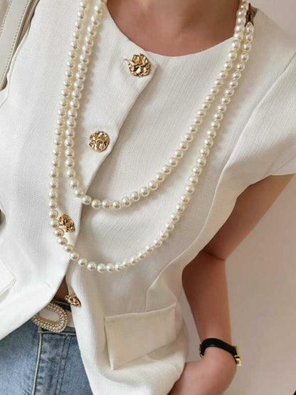 Sleeveless Tailored Vest 00174