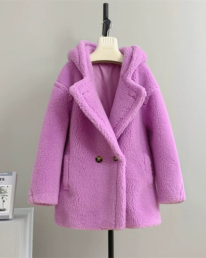 Cozy Teddy Shearling Coat 00518