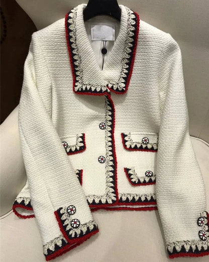 Off White Tweed Jacket 00306