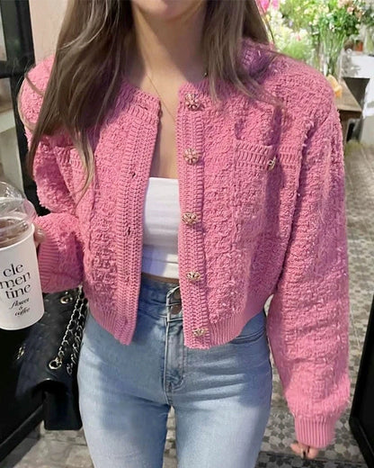High Waist Cardigan 00107