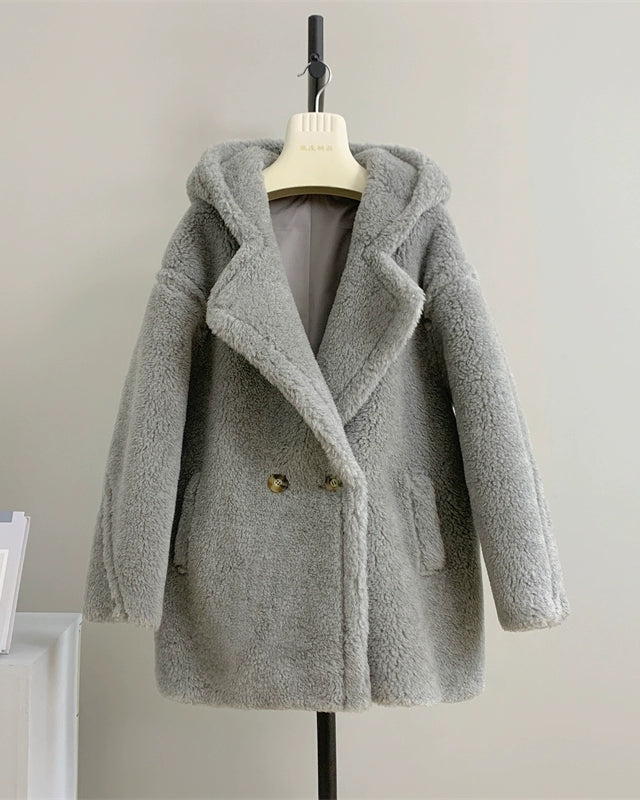 Cozy Teddy Shearling Coat 00518