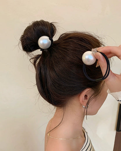Luxe Single Pearl Hair Tie 00483