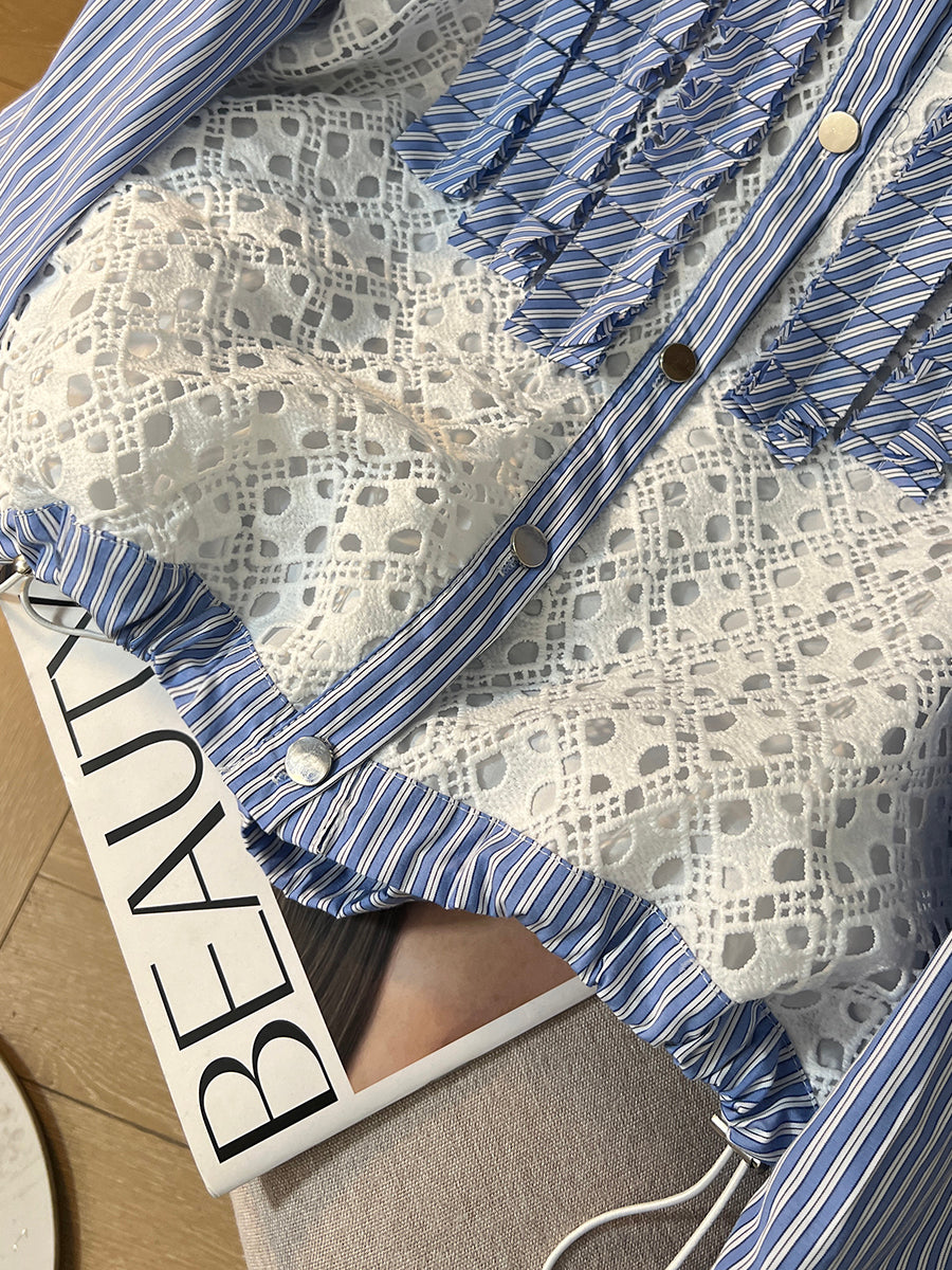 Lace Fusion Shirt 00243