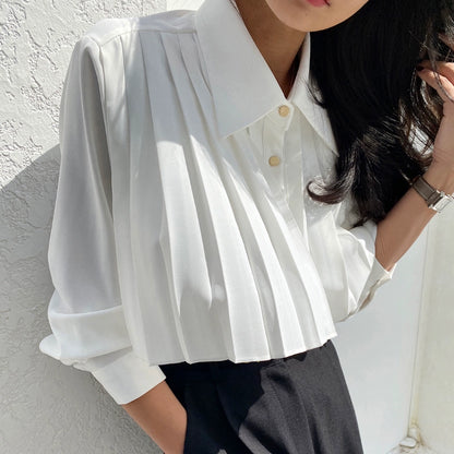 Pleated Shirt 00044