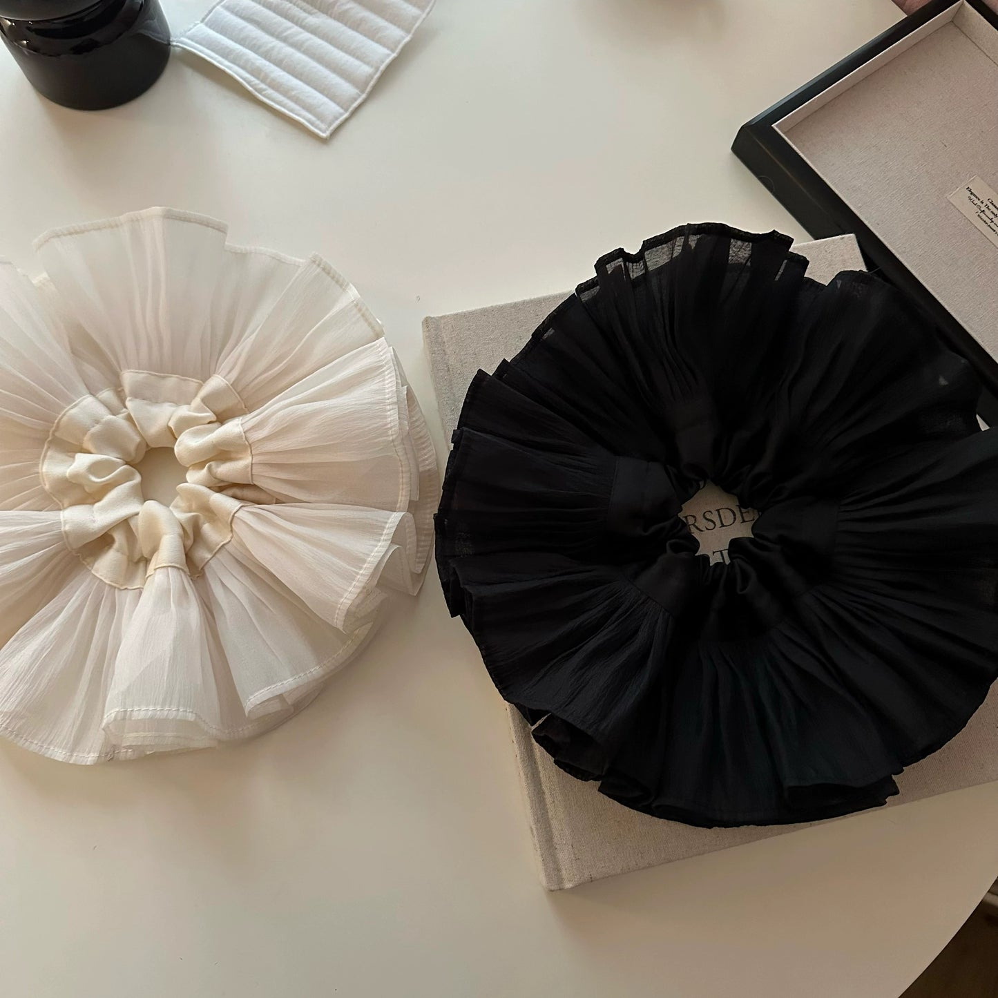 Pleated Double-layer Hair 00132