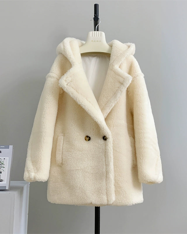 Cozy Teddy Shearling Coat 00518