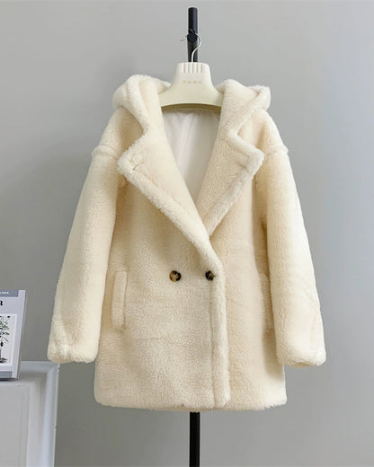Cozy Teddy Shearling Coat 00518