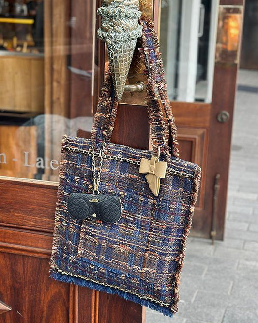 Tweed Tote Bag 00120