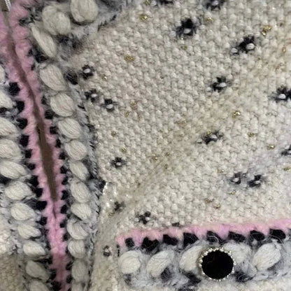 Classic Ivory Tweed Jacket 00305