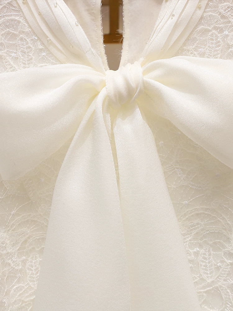 White Top with Big Bow 00025