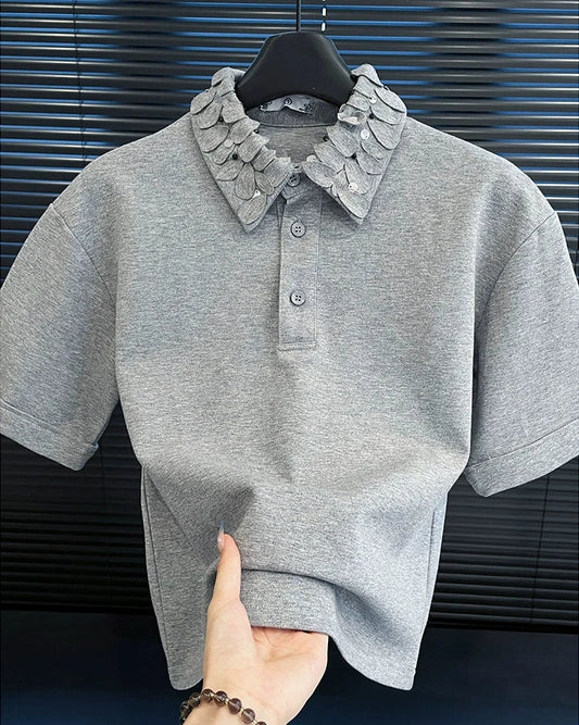 Gray Polo Shirt 00082