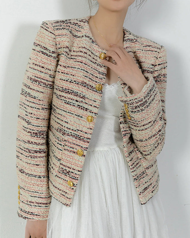 Sorbet Tweed Jacket 00323