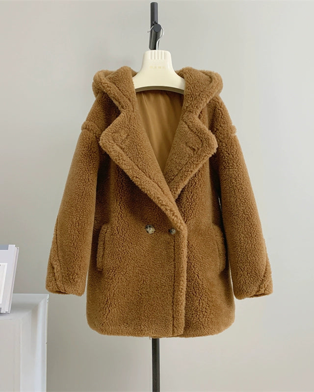 Cozy Teddy Shearling Coat 00518