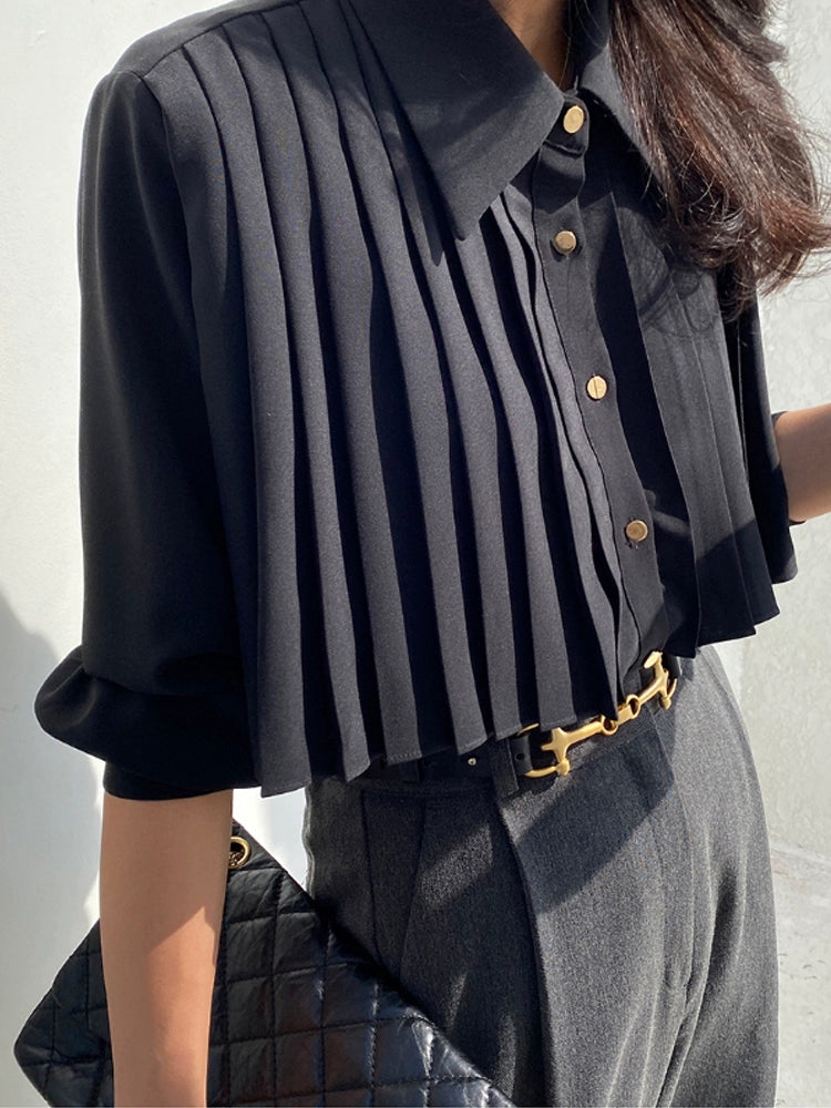 Pleated Shirt 00044
